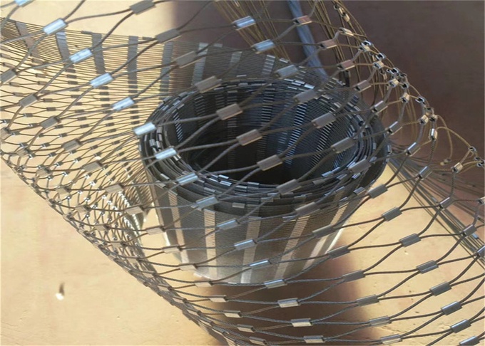 Stainless steel ferrule rope mesh 2