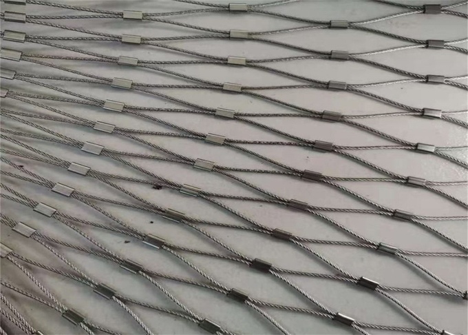 Stainless steel ferrule rope mesh 1