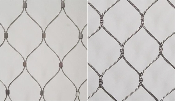 Stainless Steel Flexible Wire Mesh Netting AISI 304 AISI 316L 0