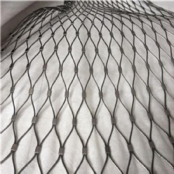 Stainless Steel Rope Aviary Mesh -  Zoo Enclosures