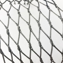 Rope Mesh Eagle Fencing - Secure and Transparent Enclosures